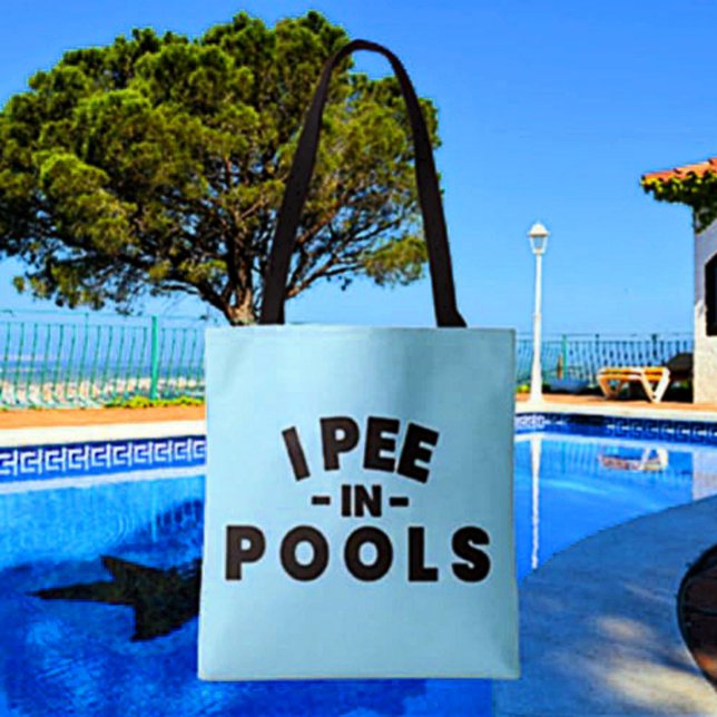 Je Fais Pipi Dans Les Piscines Sac Caban Drôle (Créateur téléchargé)