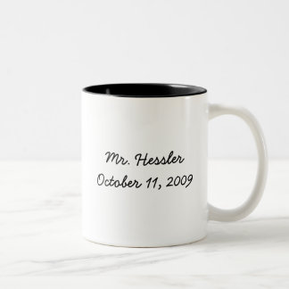 Je fais.  Tasse de mariage