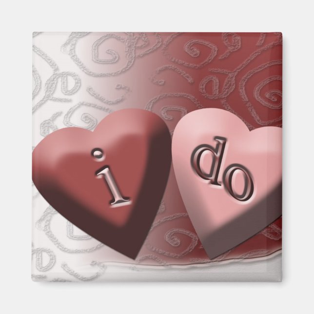 Je fais un magnet en forme de cœur de bonbon (Devant)