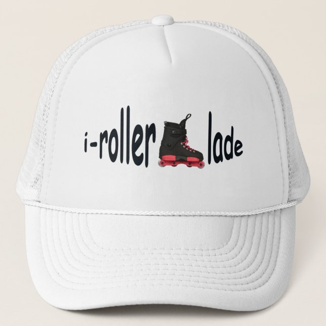 je-faites du roller le casquette blanc du (Devant)
