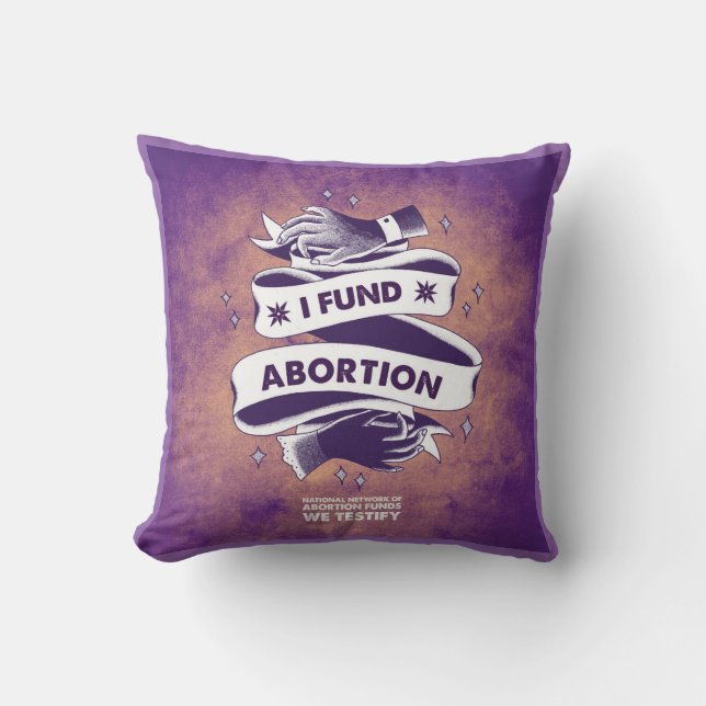 Je finance le coussin d'avortement (Recto)