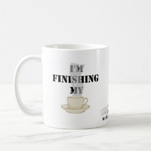 Je finis ma tasse de café…