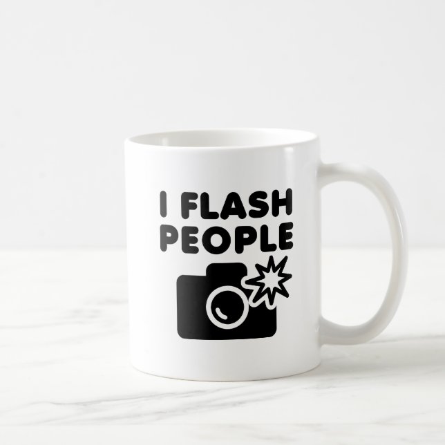Je flash les gens Tasse drôle (Droite)