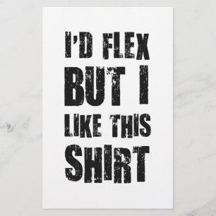 Je Flex Mais j'aime cette chemise