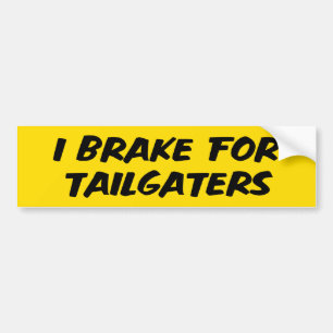 Je Freins Pour Bumper Sticker Pour Les Bailgaters