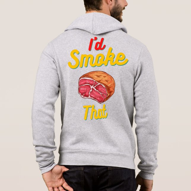 Je fumerais que les Sweat - shirts à capuche et le (Dos)