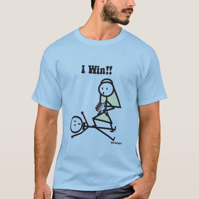 Je gagne T-Shirt (Devant)