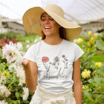 Je grandisse aujourd'hui T-shirt Fleur sauvage<br><div class="desc">Ce design avec la citation "J'ai grandi aujourd'hui" et une belle illustration fleur sauvage est la façon parfaite d'express votre positivité et votre croissance personnelle! La belle illustration fleur sauvage est un rappel de la beauté de la nature et de la croissance et du changement constants qui se produisent. La...</div>