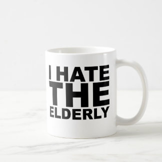 JE HAIS LES PERSONNES ÂGÉES T-shirt chapeau mug ta