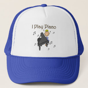 Je joue le casquette de piano