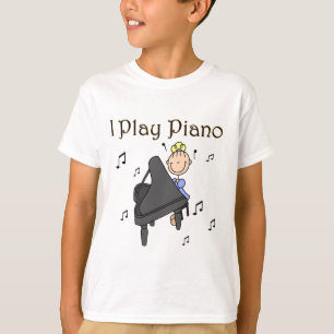Je joue le T-shirts et les cadeaux de piano