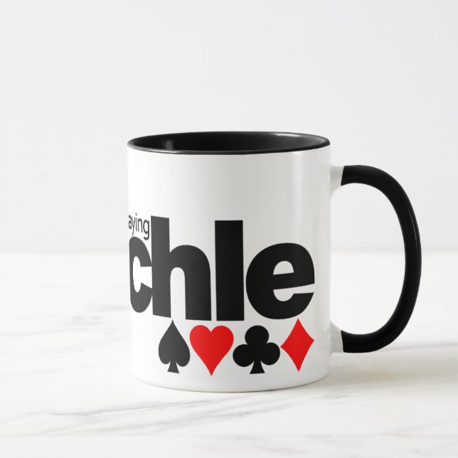 Je jouerais plutôt la tasse de Pinochle - (Droite)