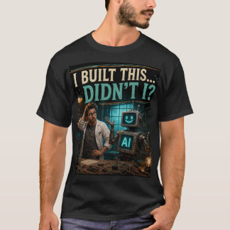 Je l'ai construit, n'est-ce pas ? T-shirt drôle su