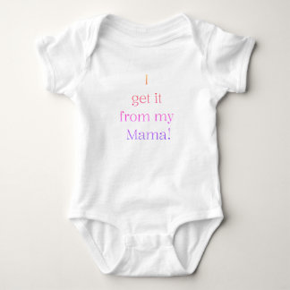 Je l'ai eu de ma Maman ! Body bébé