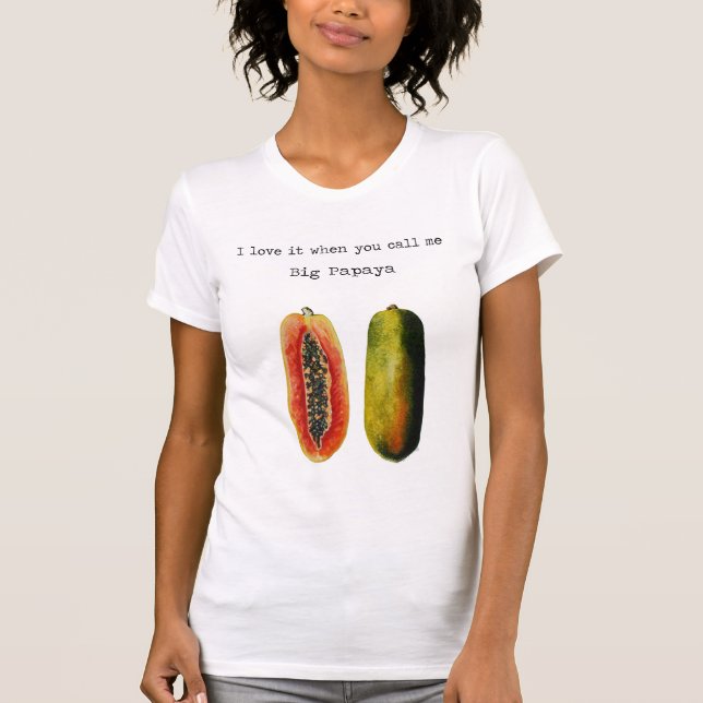 Je l'aime quand vous m'appelez grand T-shirt de (Devant)
