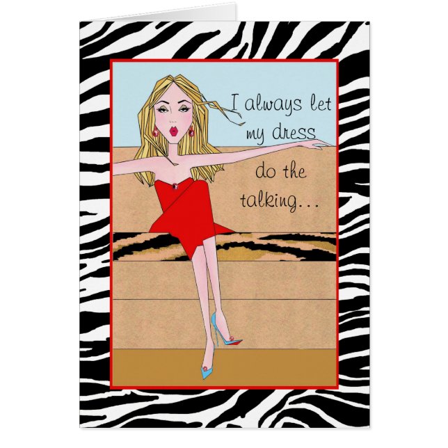 Je laisse ma robe parler...parle toutes les langue (Devant)