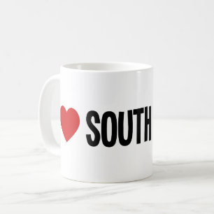 Je ❤️ le Dakota du Sud Mug Classique 11oz J'aime