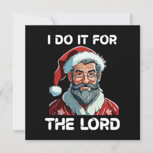 Je le fais pour le Seigneur Cadeau de Noël chrétie