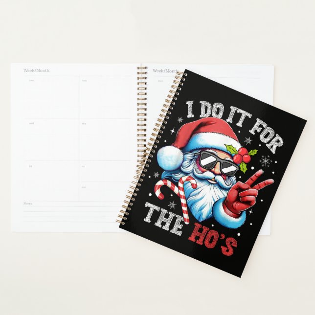 Je le fais pour les Ho's Funny Christmas Santa (Devant avec enveloppe)