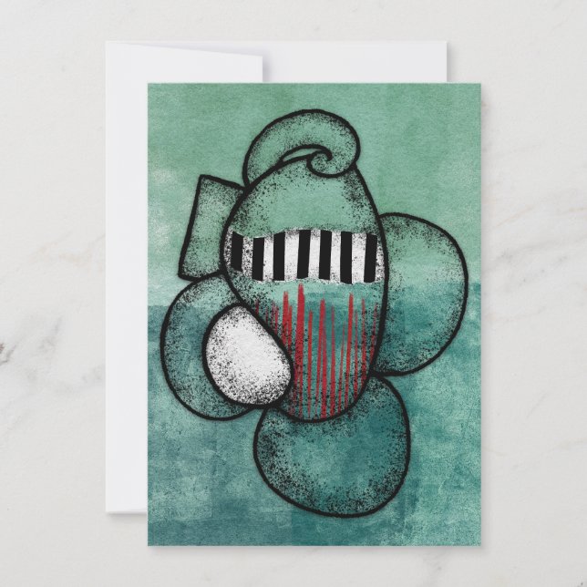 Je Le Porte Où Que Je Puisse Aller Carte De Voeux (Devant)