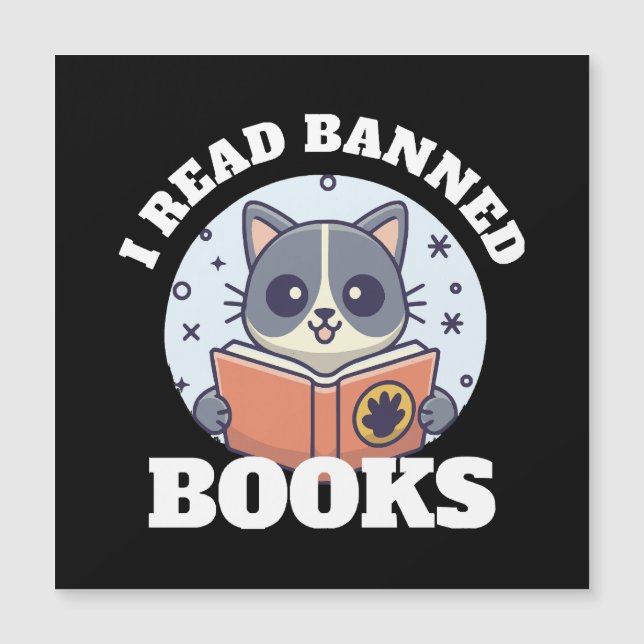 Je lis des livres interdits (Devant)