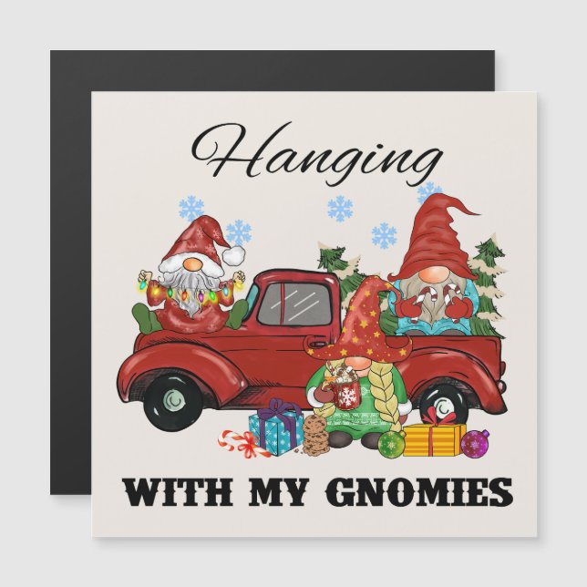 Je M'Accroche Avec Mes Gnomies (Devant / Derrière)