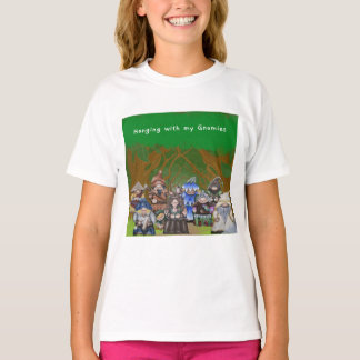 Je m'accroche avec mon t-shirt Gnomies