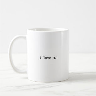 "Je m'aime" mug minimaliste 