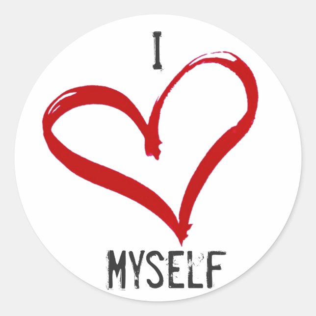 Je M'Aime Sticker (Devant)