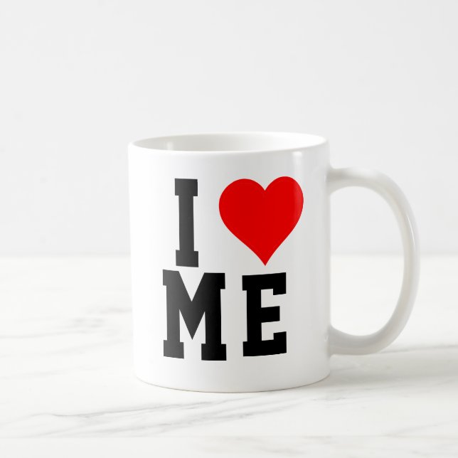 Je m'aime tasse de café (Droite)