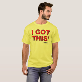Je maîtrise, Dieu est aux commandes T-Shirt chréti