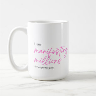 Je manifeste des millions de cafés Mug