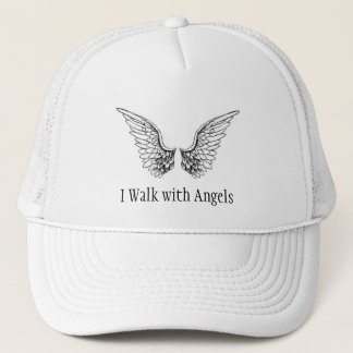 Je marche avec le casquette de style de camionneur