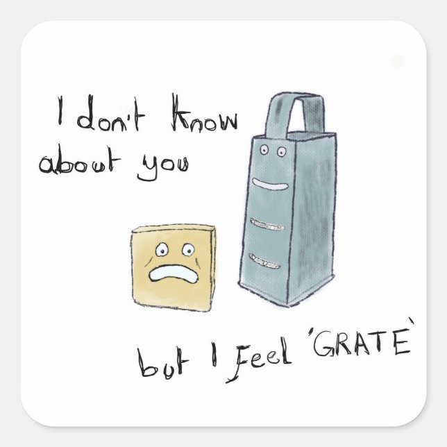 Je me sens Grate - Sticker Pack (Devant)