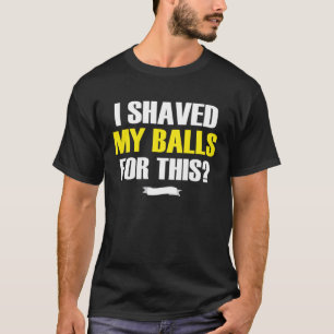Je me suis rasé les couilles pour ce Sweat - shirt