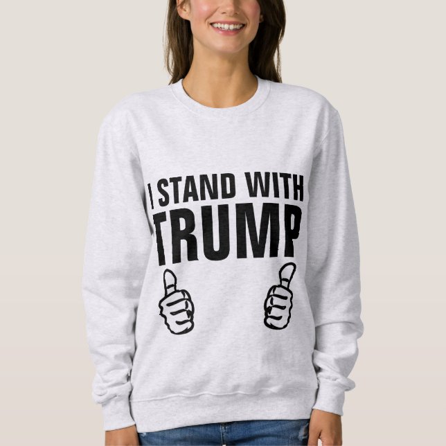 JE ME TIENS AVEC LES T-shirts DONALD TRUMP (Devant)