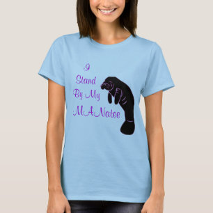 Je me tiens prêt mon T-shirt de lamantin