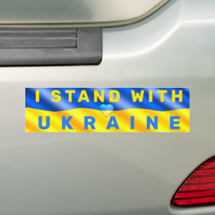 Je Me Trouve Avec Le Soutien Des Stickers Bumper U