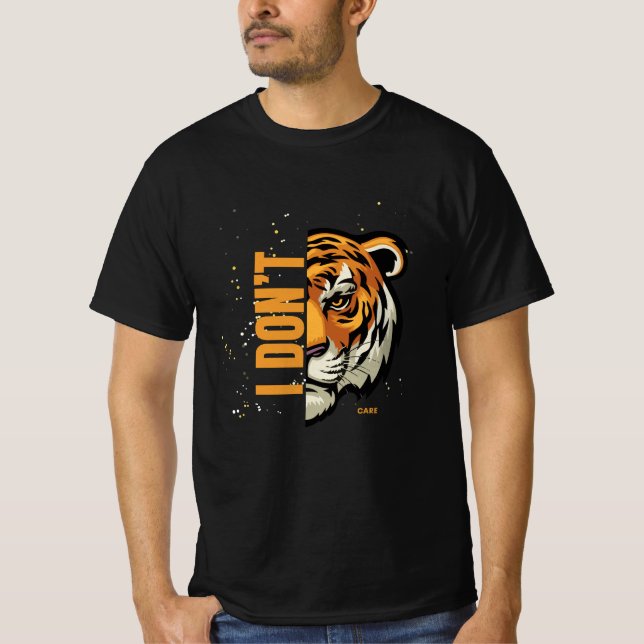 Je M'en Fiche T-Shirt Imperturbable  (Devant)