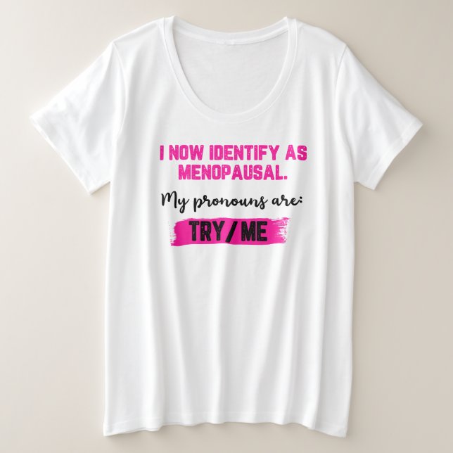 Je m'identifie désormais comme ménopausée. Mes pro (Design devant)