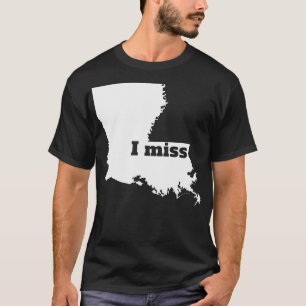 Je Mlle Louisiana Mon État d'origine TShirt