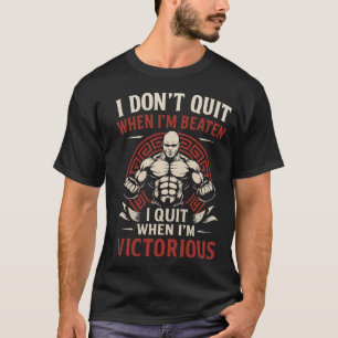 Je n’abandonne pas jusqu’au T-shirt victorieux