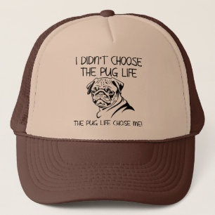 Je n'ai pas choisi la vie de pug Chapeau casquette