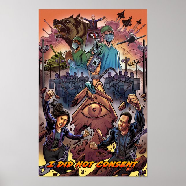 Je N'Ai Pas Consenté Music Video Poster (Devant)