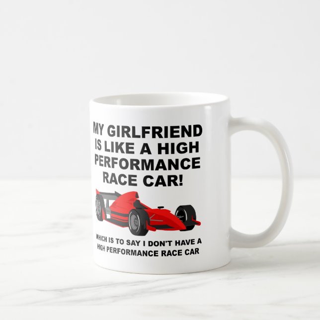 Je N'ai Pas De Petite Amie Mug Drôle (Droite)