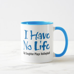 Je n'ai pas de vie (volleyball) de tasse