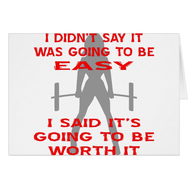 Je n'ai pas dit il allait être facile j'a dit (Devant horizontal)