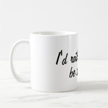 Je naviguerais plutôt la tasse de café