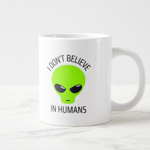 Je ne crois pas à la Mug de café humain