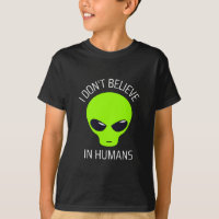 Je ne crois pas au T-shirt Humains